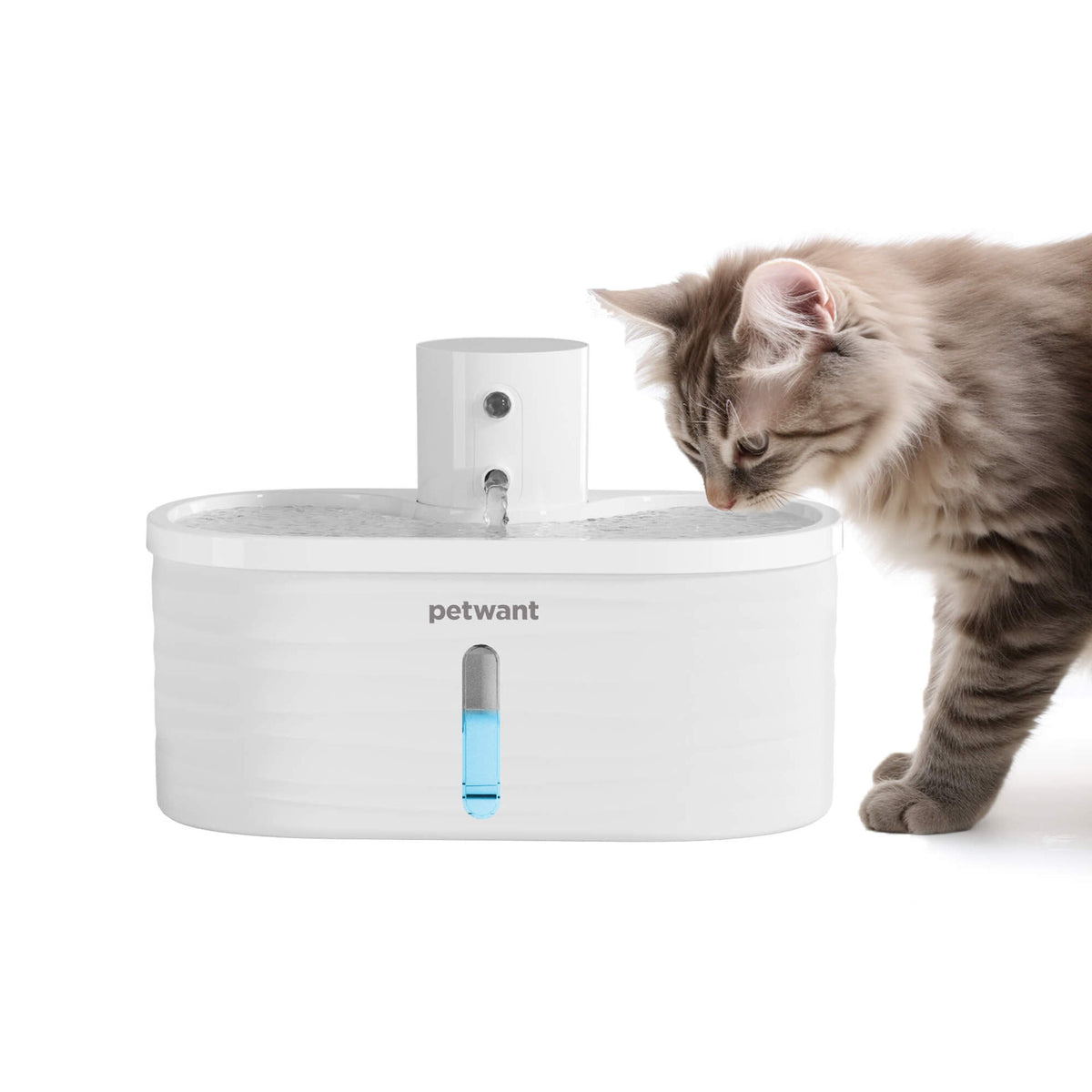 Cordless 2.5 litre pet water fountain with infrared sensor — photo 3
