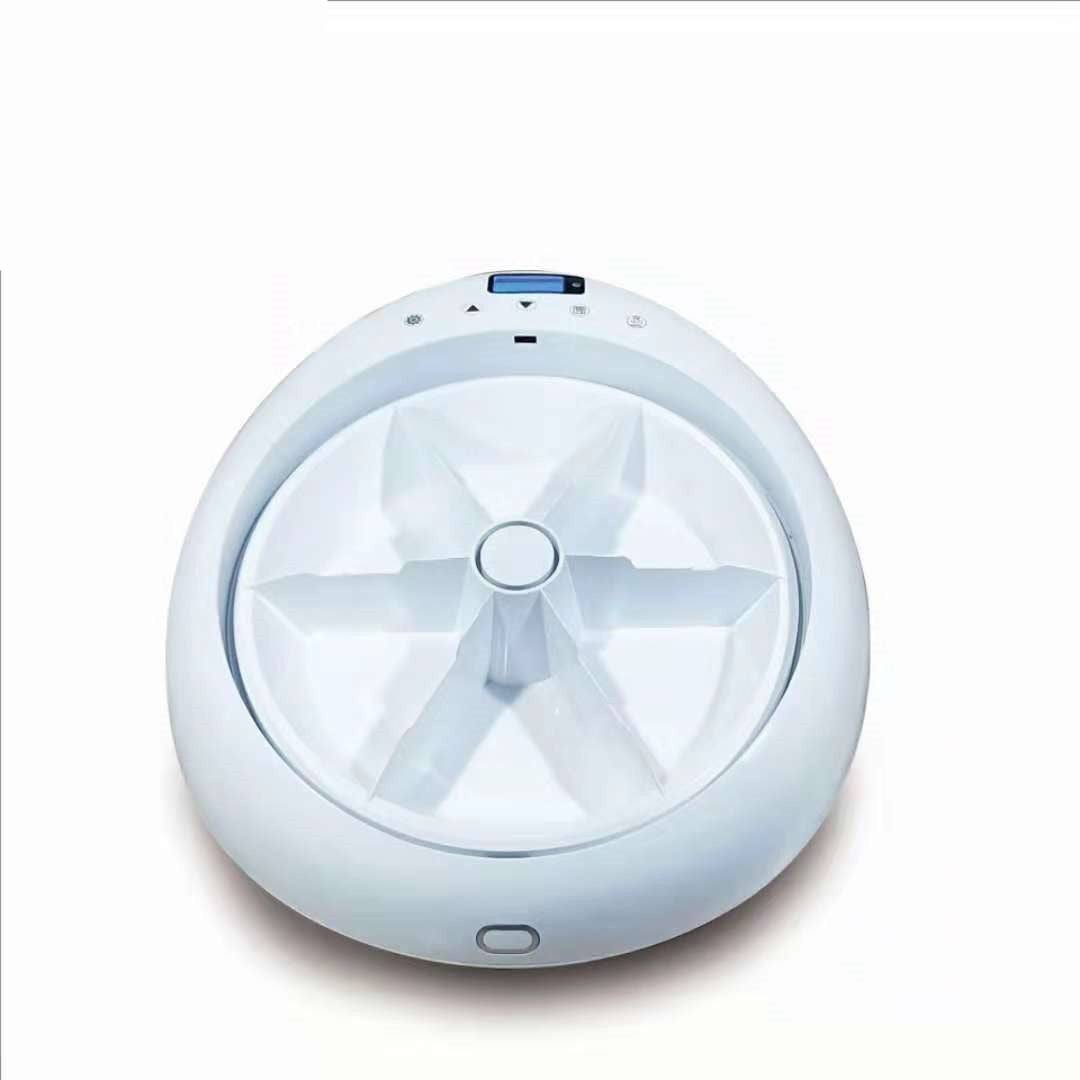 Six-meal automatic pet feeder with LED display and timer — photo 3