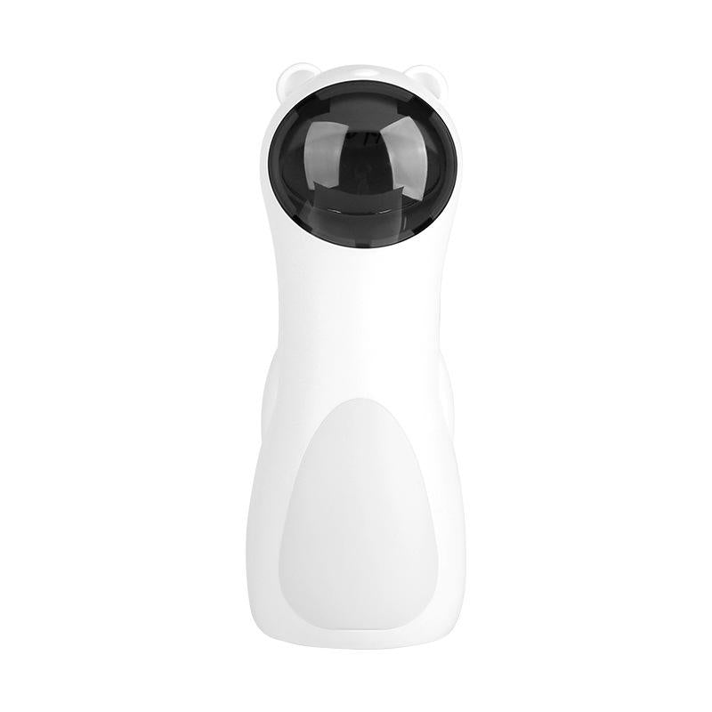 Automatic red laser cat toy in white