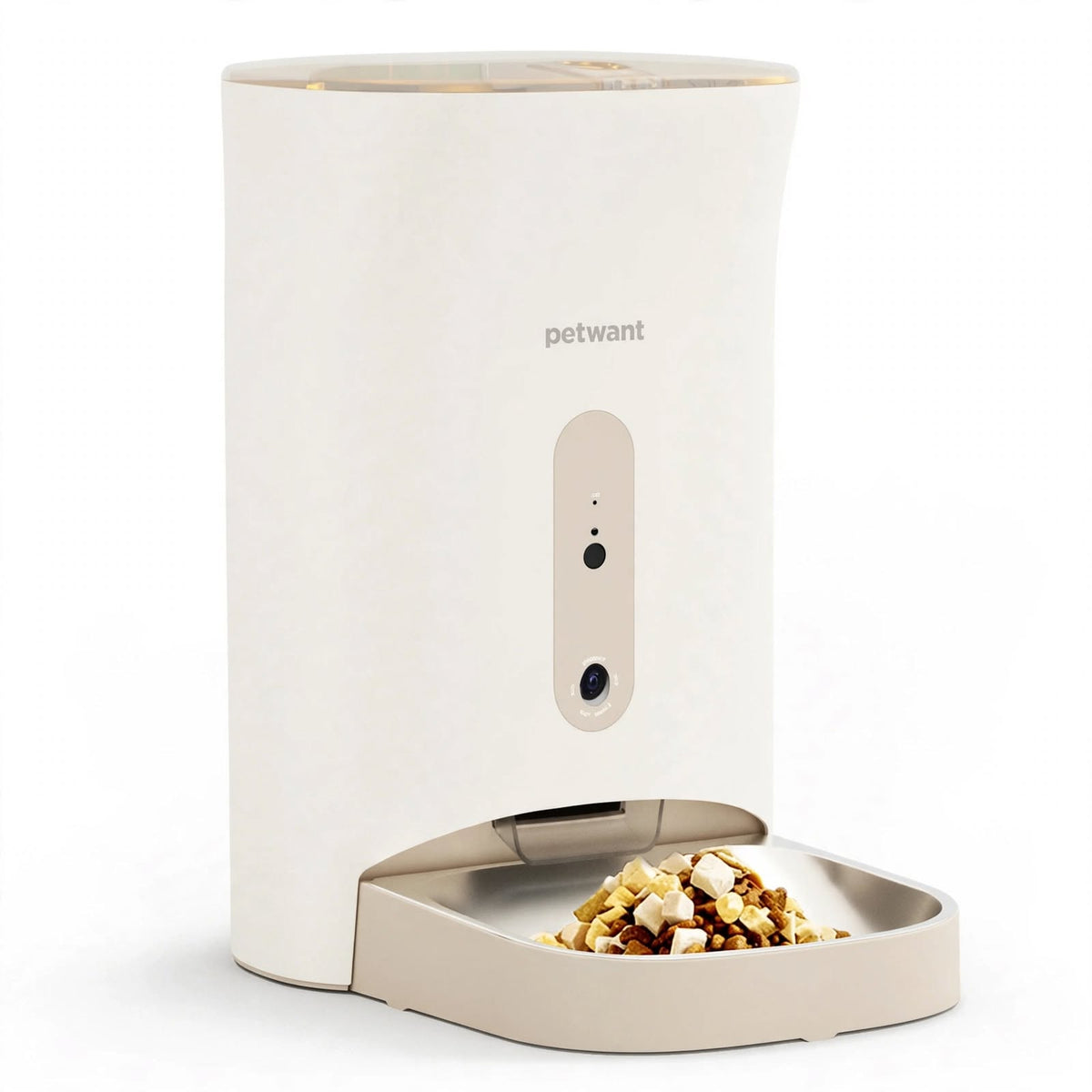 4.5 litre automatic pet feeder with camera and app control