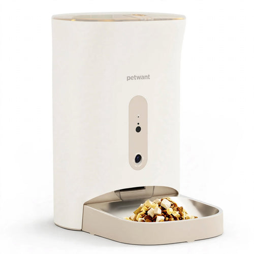 4.5 litre automatic pet feeder with camera and app control