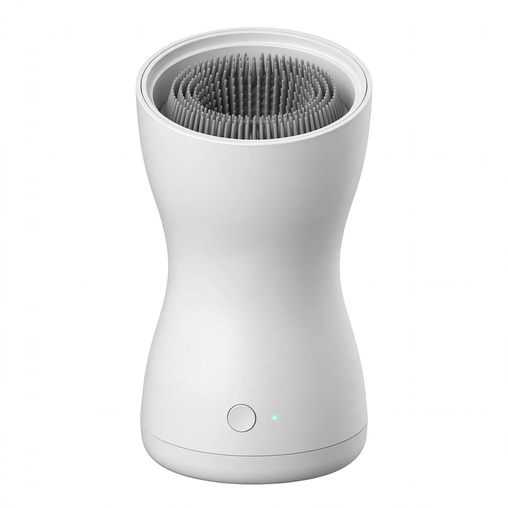 Automatic paw washing cup with silicone bristles for dogs and cats