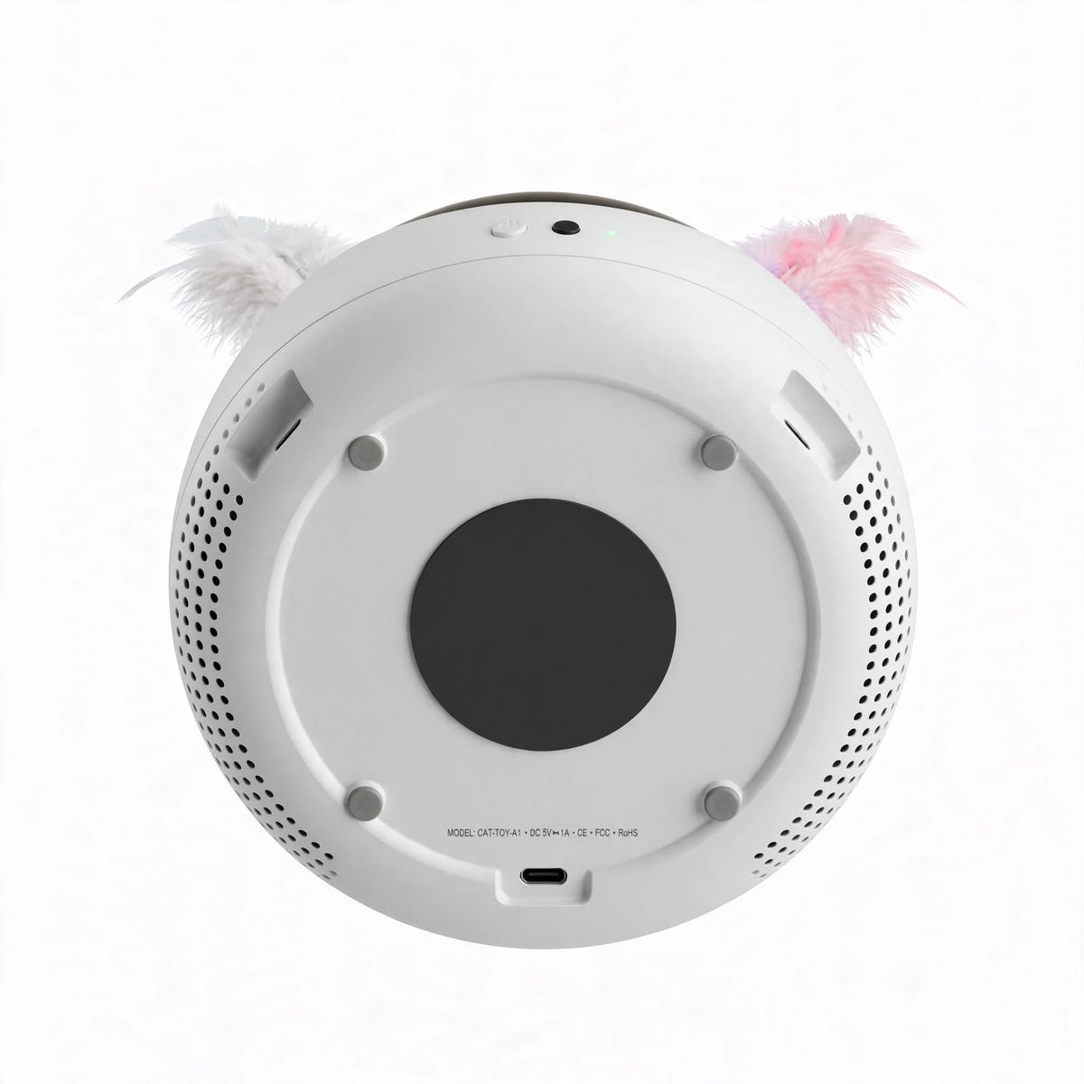 Automatic laser and feather cat toy with USB charging — photo 6
