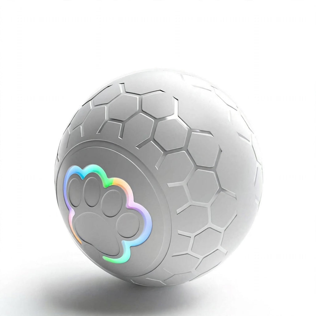 Rechargeable interactive bouncing pet ball with LED lights — photo 5