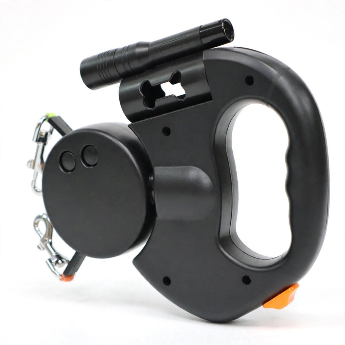 Dual retractable leash for walking two dogs from one handle — photo 5