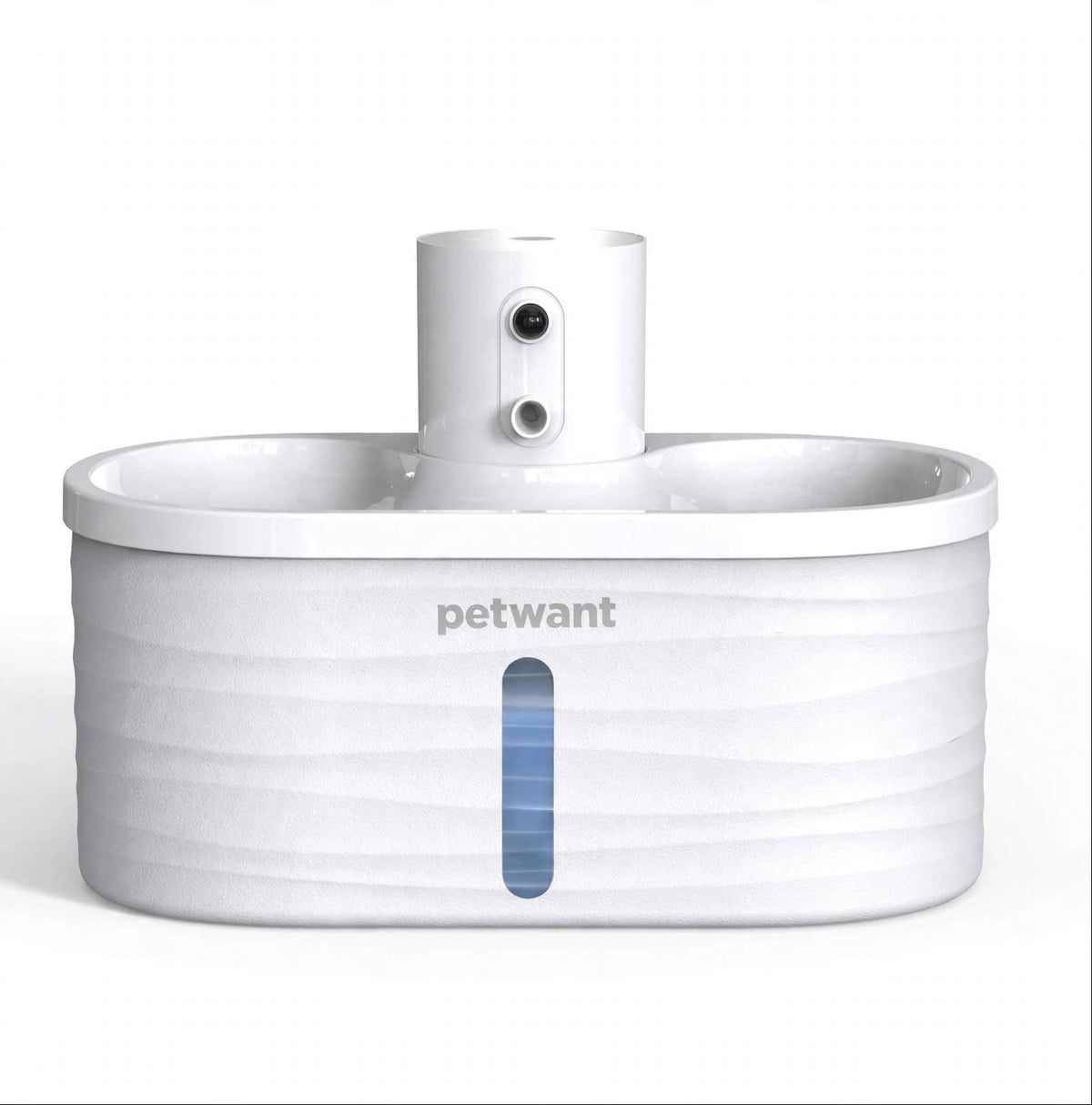 Cordless 2.5 litre pet water fountain with infrared sensor
